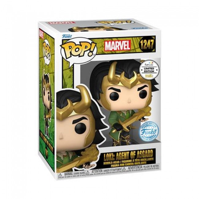 Loki Marvel Funko POP! Vinyl Figure 1247 LOKI: AGENT OF ASGARD 9CM - LIMITED EDITION