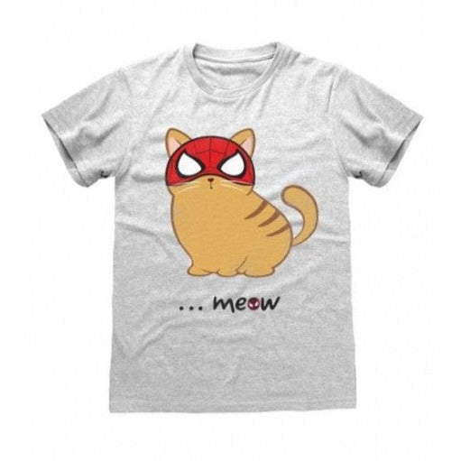 MARVEL: SPIDER-MAN MILES MORALES - T-SHIRT - MEOW