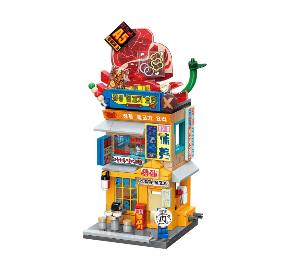 CITY COORNER - RISTORANTE BARBECUE COREANO - MATTONCINI - KP28024 (Copia)