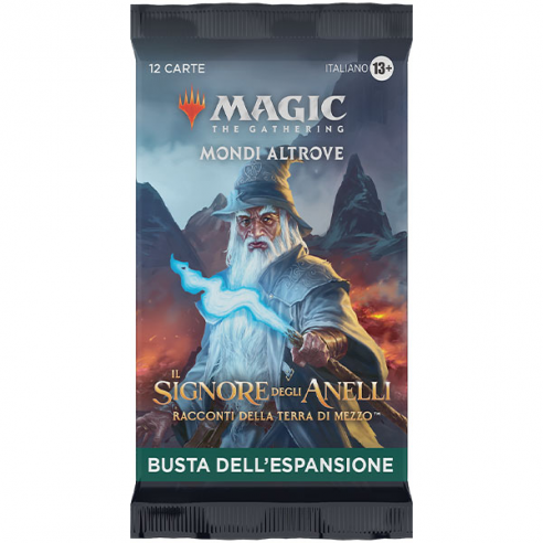 MAGIC THE GATHERING - BOOSTER - THE LORD OF THE RINGS: TALES OF MIDDLE-EARTH (BUSTA SINGOLA) - ITA