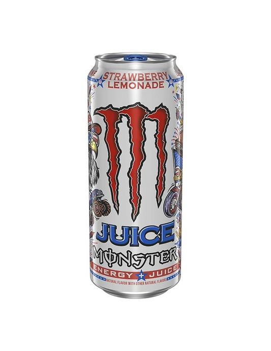 MONSTER ENERGY JUICE STRAWBERRY LEMONADE