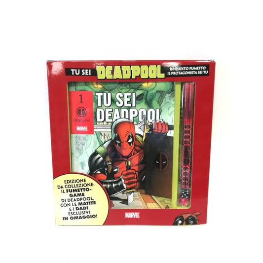 Tu sei Deadpool: il fumettogame! - CONFEZIONE APERTA ma NON UTILIZZATA