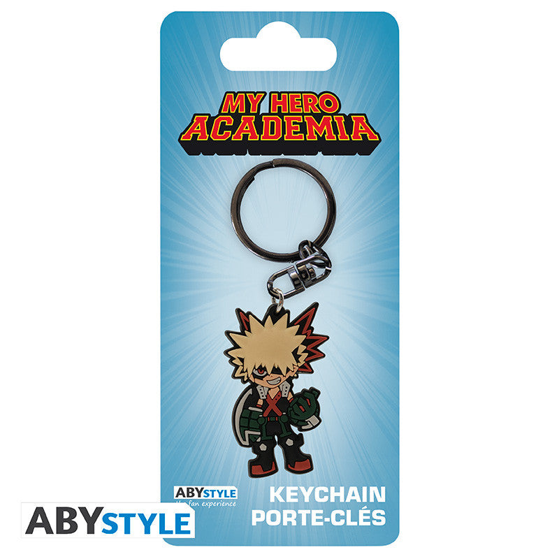 PORTACHIAVI MY HERO ACADEMIA BAKUGO PVC