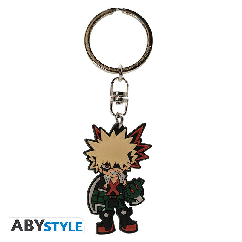 PORTACHIAVI MY HERO ACADEMIA BAKUGO PVC