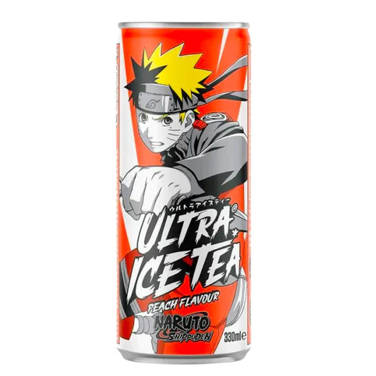 Naruto Ultra Iced Tea Peach, tè alla pesca da 330ml