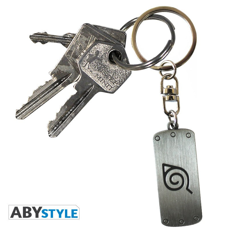 ABYKEY069 - NARUTO SHIPPUDEN - Keychain "Konoha symbol"