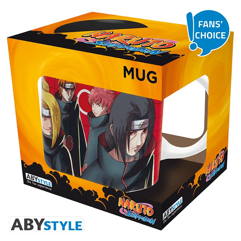 ABYMUGA301 - NARUTO SHIPPUDEN - Tazza - 320 ml - Artwork Akatsuki - subli