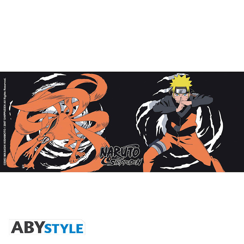 ABYMUGA509 - NARUTO SHIPPUDEN - TAZZA 460ML - Naruto & Kurama