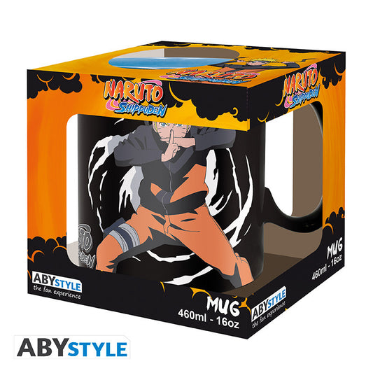 ABYMUGA509 - NARUTO SHIPPUDEN - TAZZA 460ML - Naruto & Kurama