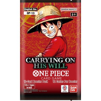 ONE PIECE CARD GAME - OP-13 - Carrying on His Will - BUSTA SINGOLA (ENG)