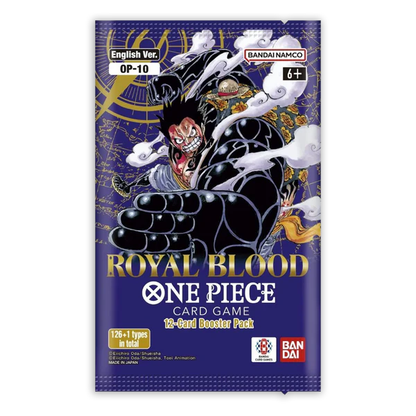 ONE PIECE CARD GAME - OP-10 - ROYAL BLOOD - BUSTA SINGOLA