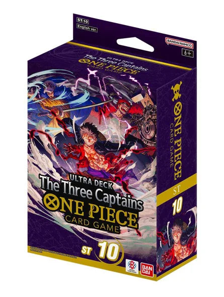 ONE PIECE CARD GAME - STARTER DECK ST-10 - ULTRA DECK THE THREE CAPTAINS