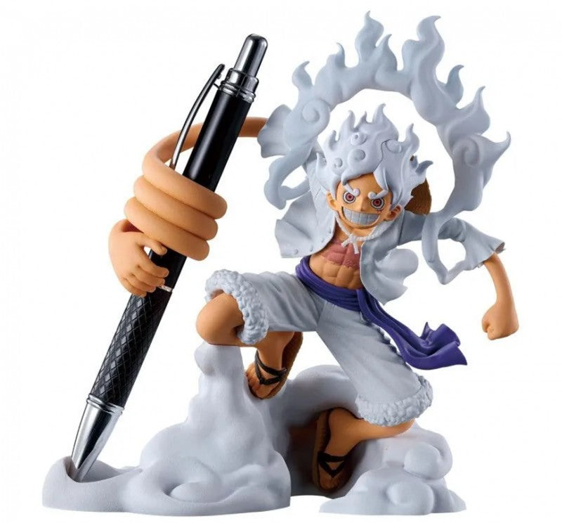 89477 - ONE PIECE - Banpresto MONKEY.D.LUFFY GEAR 5 - STATUA PORTAPENNA 10CM