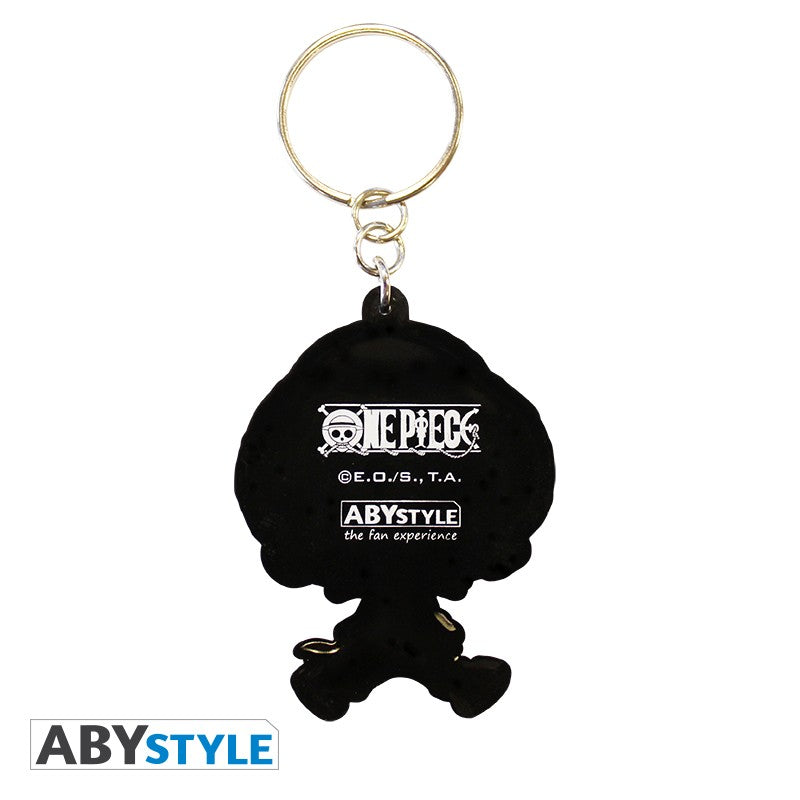 ABYKEY037 - ONE PIECE - Keychain PVC "Luffy SD"