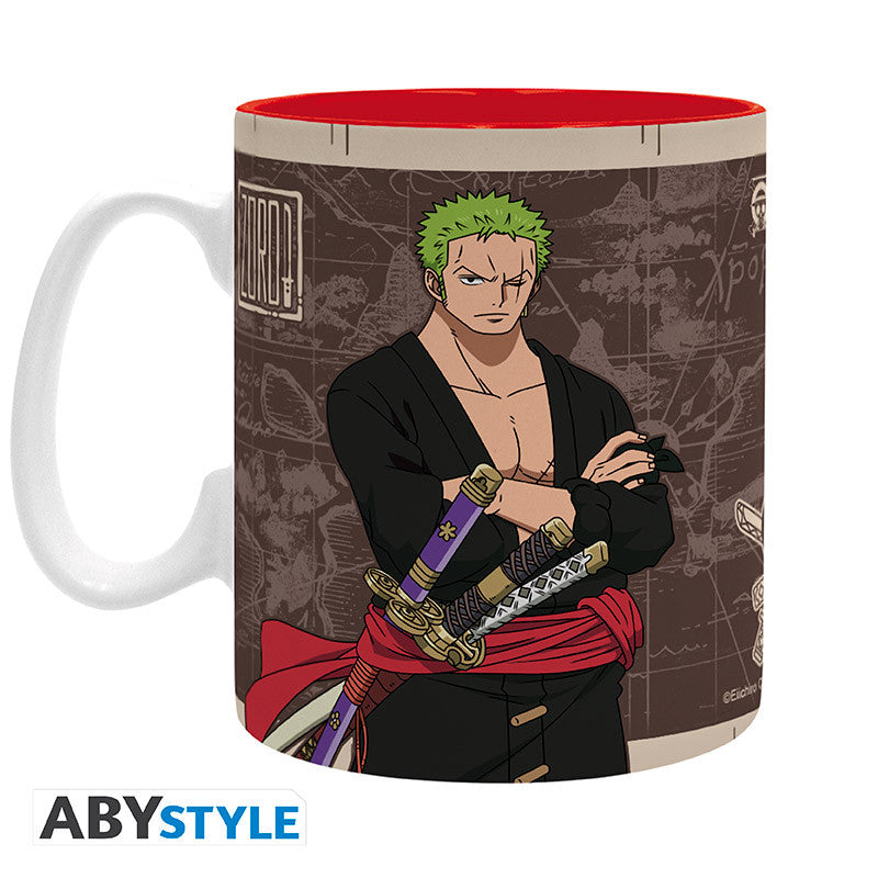 ABYMUGA582 - ONE PIECE - TAZZA 460ML - WANTED ZORO