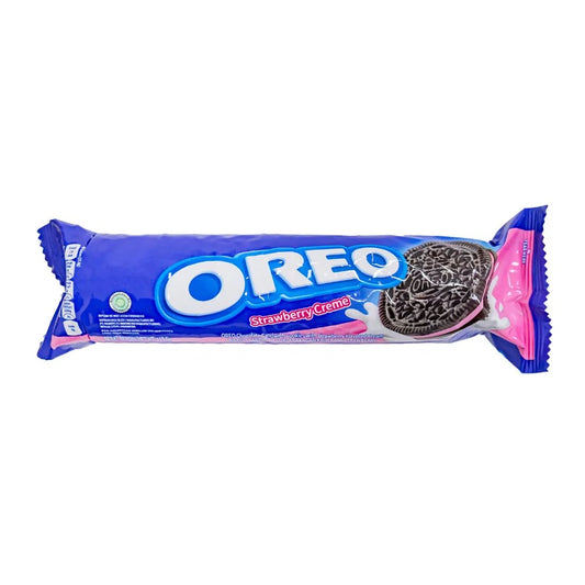 Oreo Strawberry Creme – Biscotti al Cacao con Crema alla Fragola 119.6g