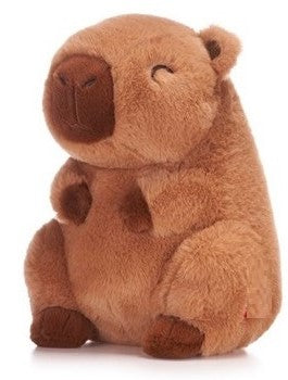 Cuddly Capybara Capibara Peluche OCCHI CHIUSI 22 cm