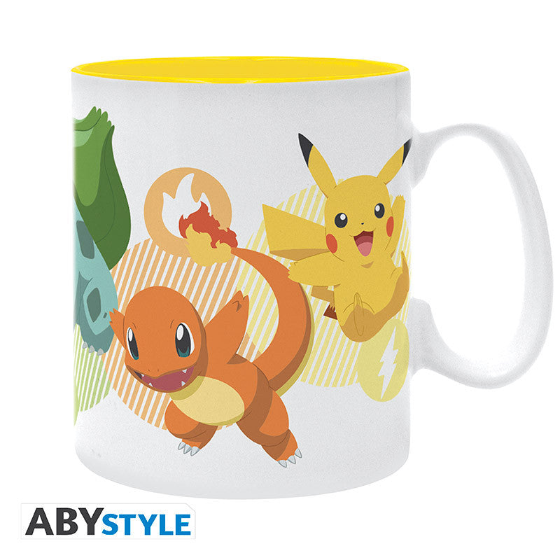 POKEMON - Mug 460ml - Pikachu & Starters - ABYstyle