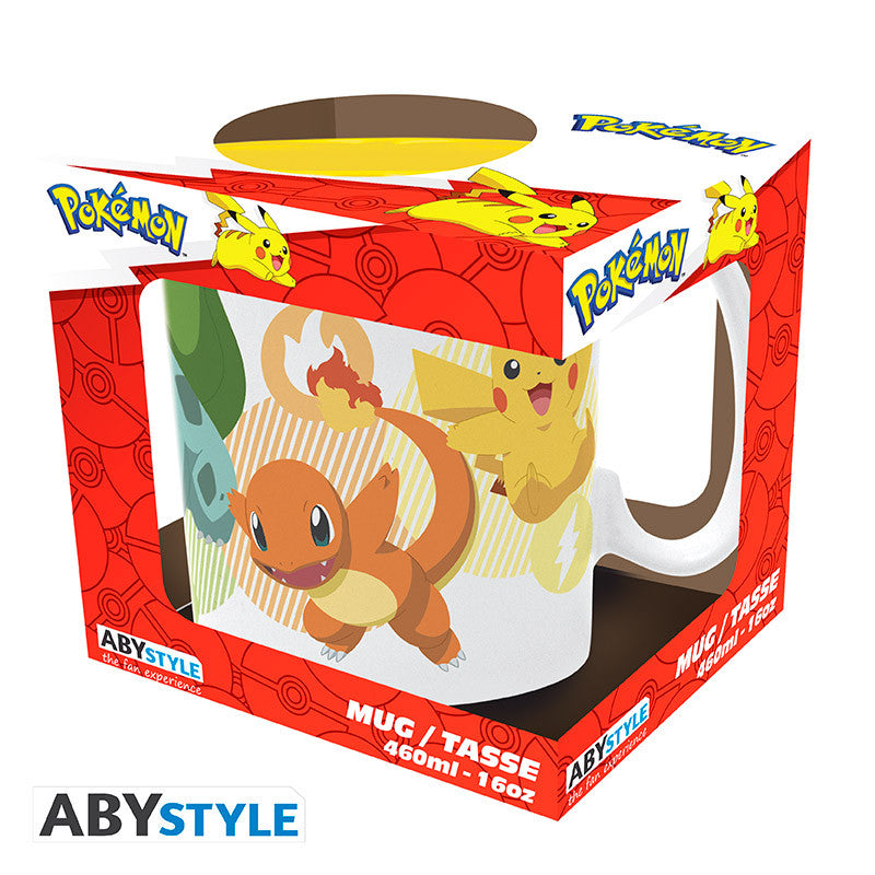 POKEMON - Mug 460ml - Pikachu & Starters - ABYstyle