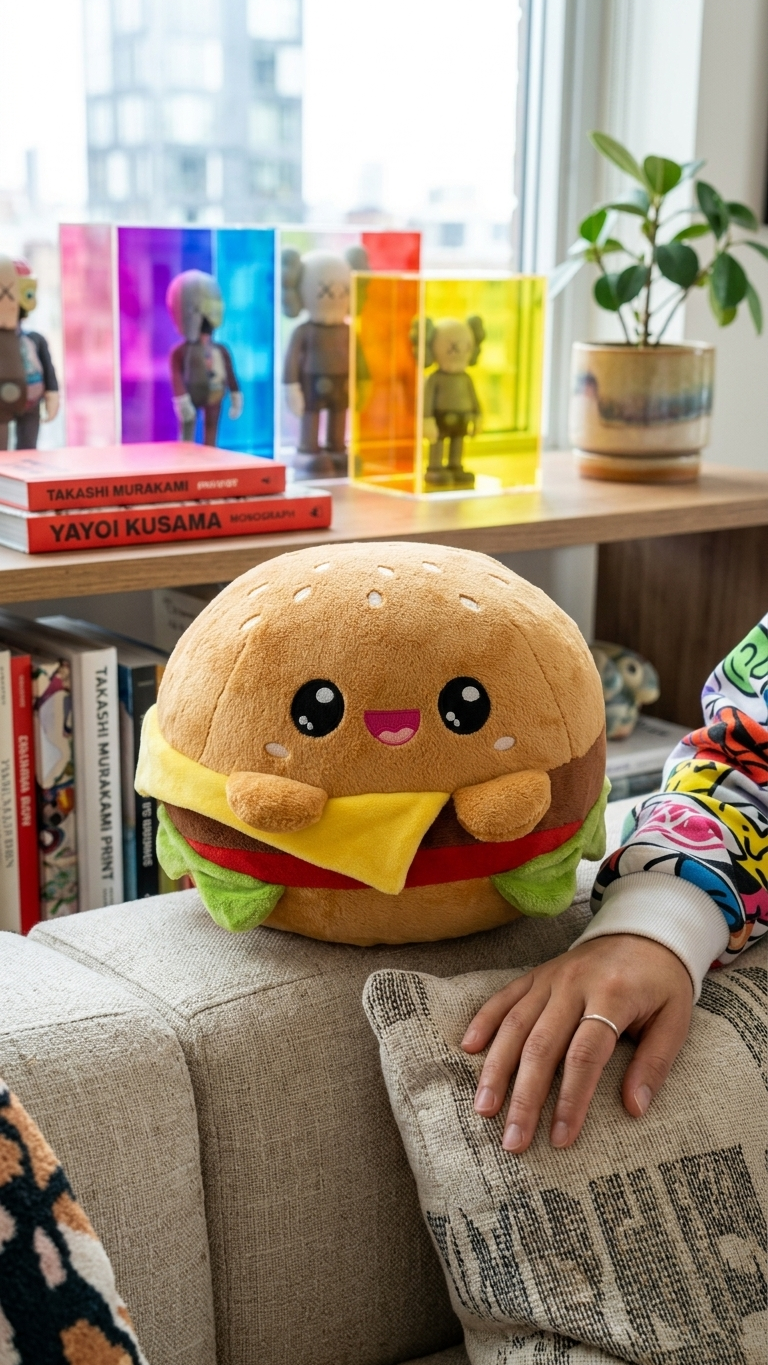 Yummis Plush Figure Burger 20 cm