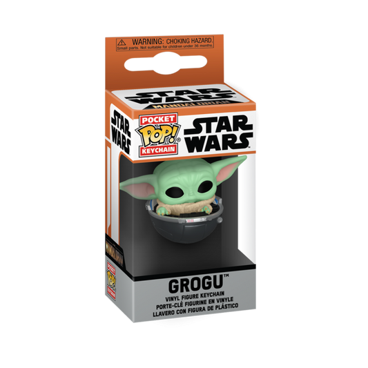 STAR WARS -  POP FUNKO VINYL KEYCHAIN GROGU W/CUP 4CM (copia)