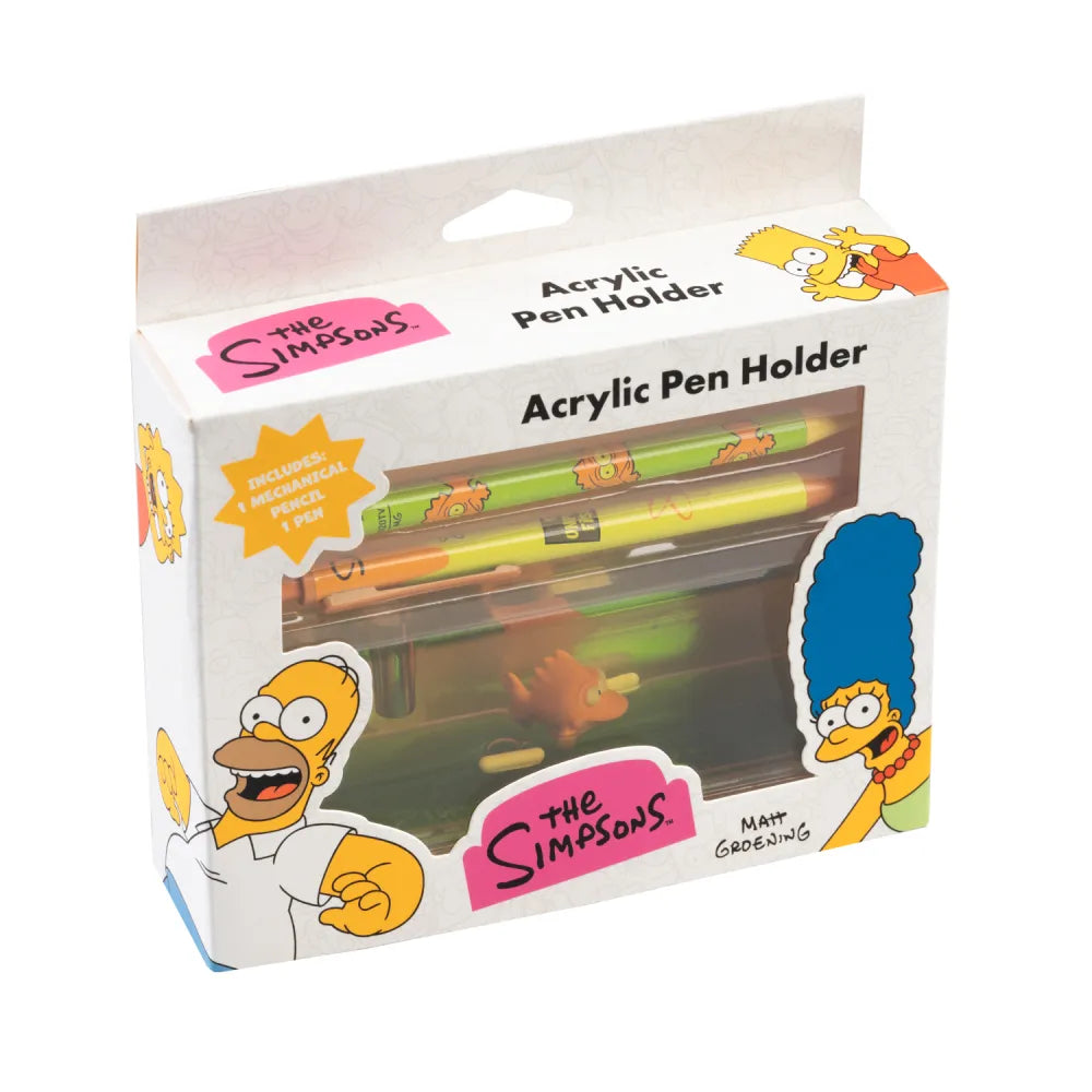 Simpsons Blinky Fish Pen Holder – Portapenne Acrilico I Simpsons Blinky il Pesce a Tre Occhi