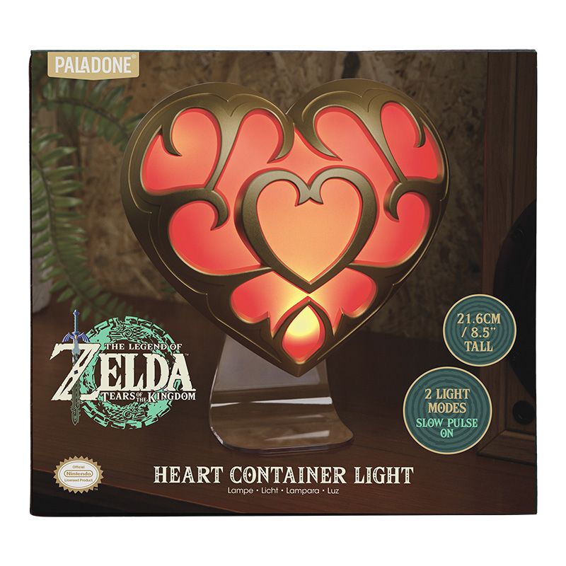 PP13468NN - THE LEGEND OF ZELDA - HEART CONTAINER LIGHT LUCE