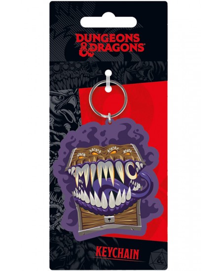 Dungeons & Dragons Mimic Rubber Keychain - Portachiavi