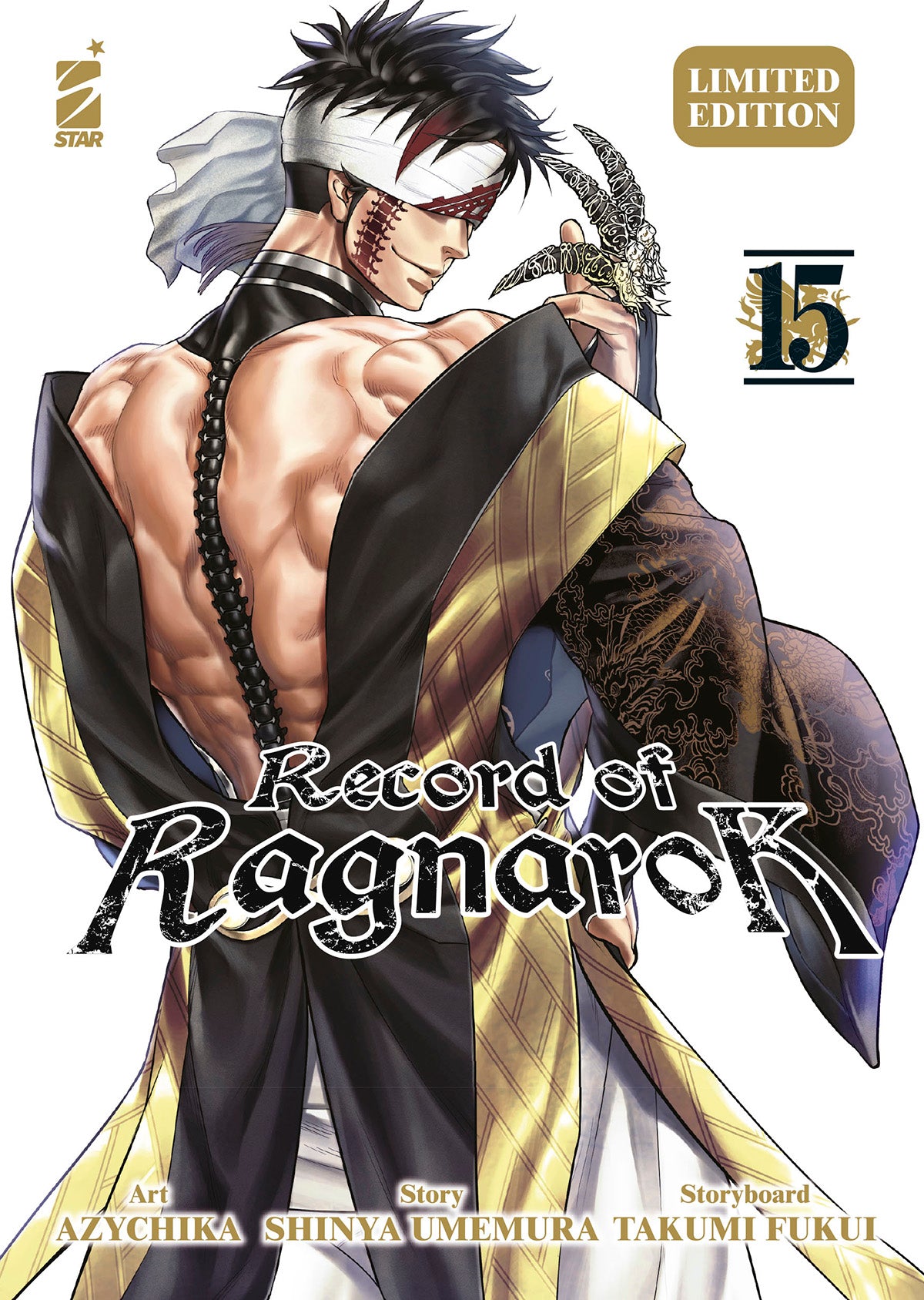 RECORD OF RAGNAROK 15 LIMITED EDITION CON 3 SET DI STICKER