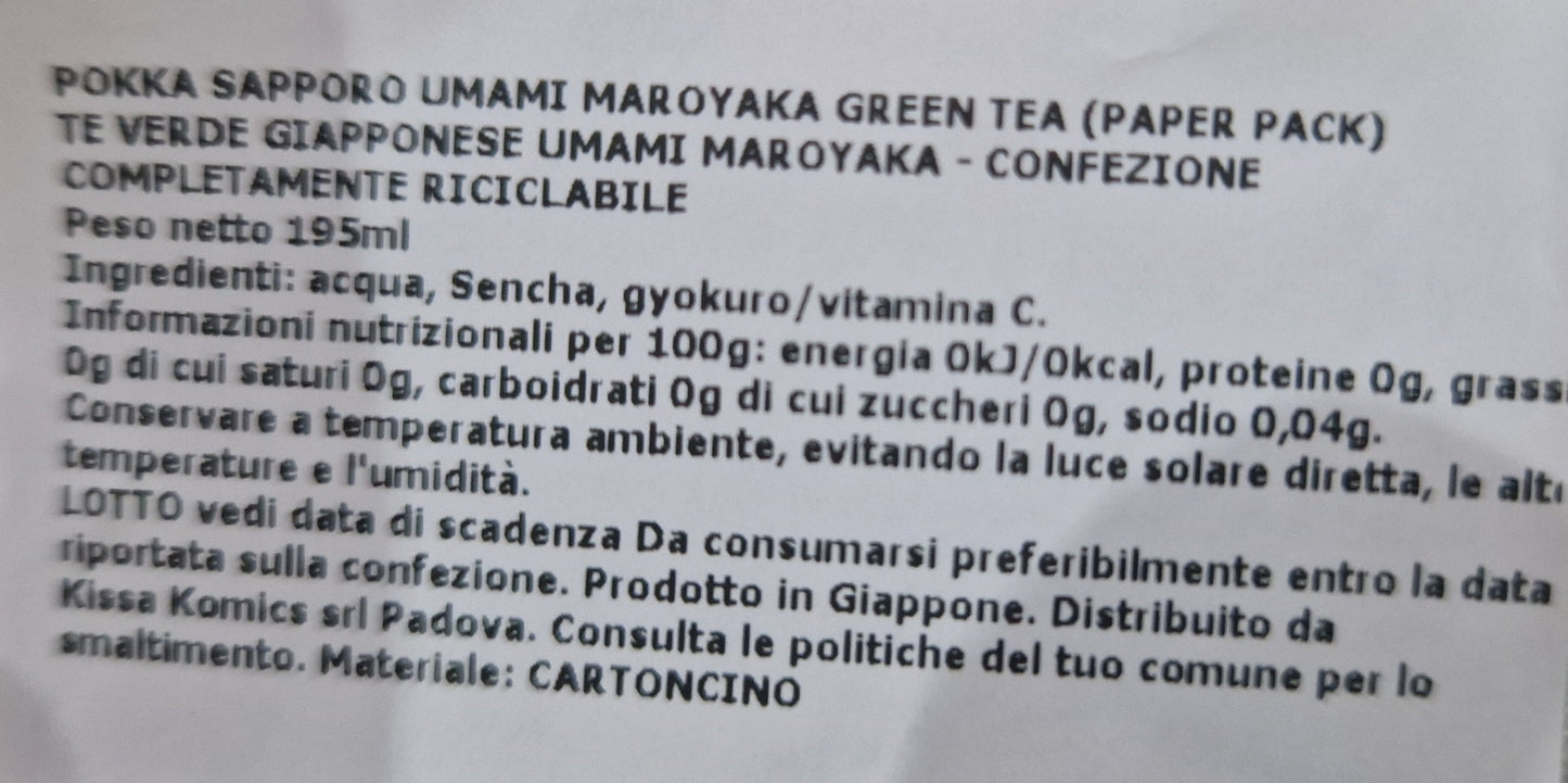 TÈ VERDE – Delicato e Dissetante