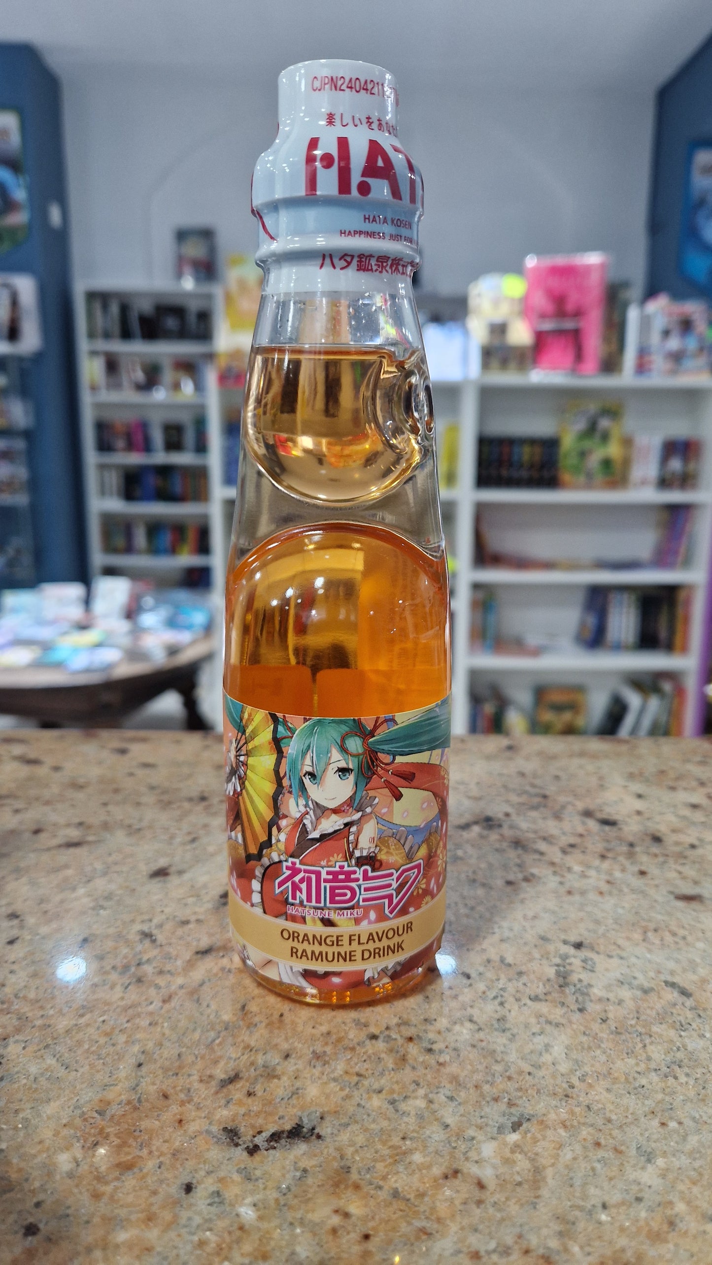 Ramune Hatakosen Hatsune Miku all'Arancia 200ml