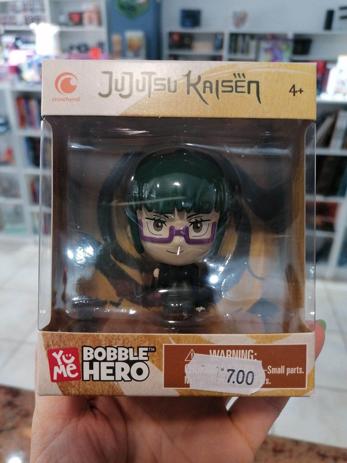 Jujutsu Kaisen – Bobble Hero Bobble-Head (6 cm) Statuina Maki Zen'in
