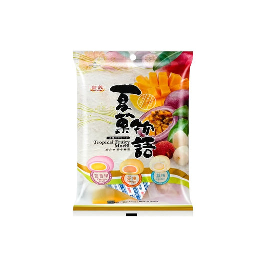 🍡 ROYAL FAMILY – Mochi di riso gusto frutta tropicale (120g)