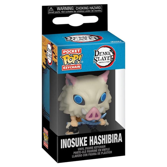 Demon Slayer Pocket Funko POP! Vinyl Keychain 4 cm Inosuke Hashibira