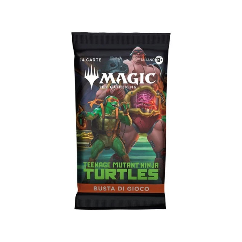 MAGIC THE GATHERING - PLAY BOOSTER - TEENAGE MUTANT NINJA TURTLES - ITA - BUSTINA SINGOLA