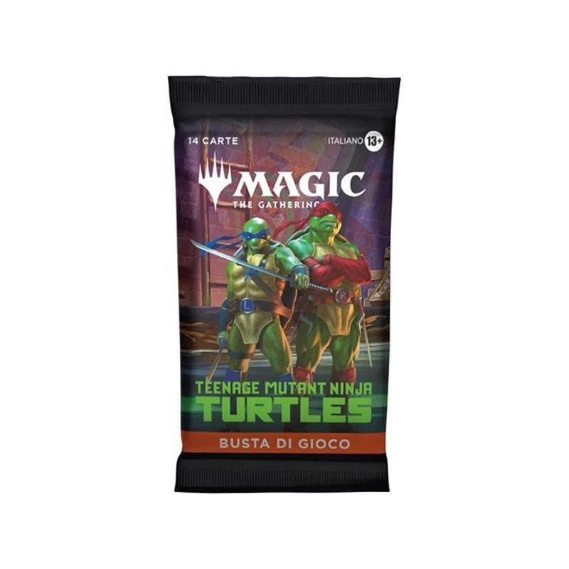 MAGIC THE GATHERING - PLAY BOOSTER - TEENAGE MUTANT NINJA TURTLES - ITA - BUSTINA SINGOLA