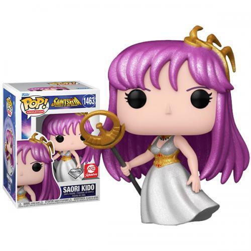 Saint Seiya POP! Animation Vinyl Figure 1463 Saori Kido Atena 9 cm - EXCLUSIVE DIAMOND