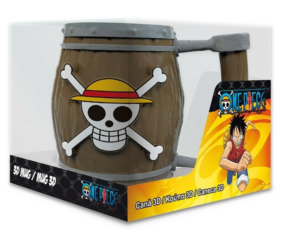 ABYMUG711 - ONE PIECE - TAZZA 3D 460ML - BARREL