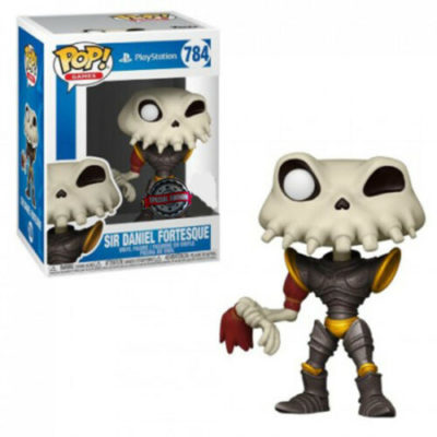 Playstation Medievil Funko POP! Games Vinyl Figure 784 Sir Daniel Fortesque 9 cm - SPECIAL EDITION