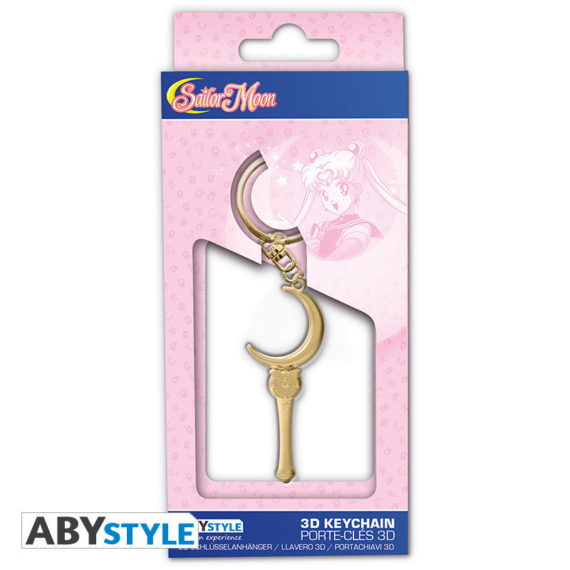 SAILOR MOON 3D PORTACHIAVI Keychain Moon stick