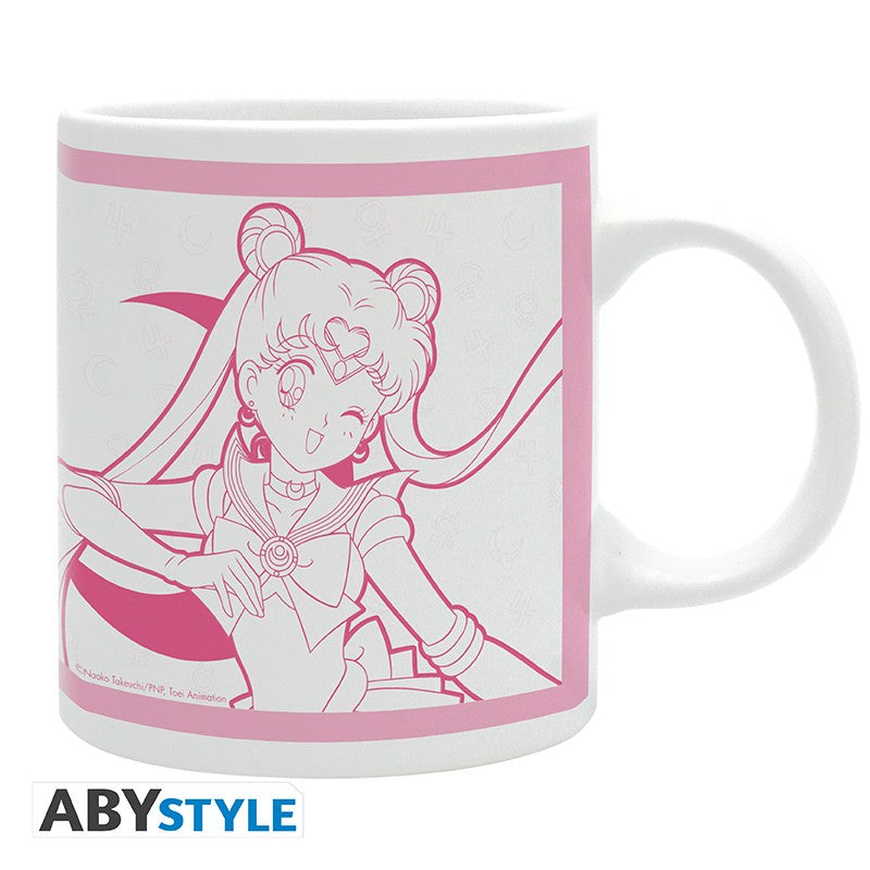 ABYMUG144 - SAILOR MOON - TAZZA 320ML - SAILOR MOON & LUNA