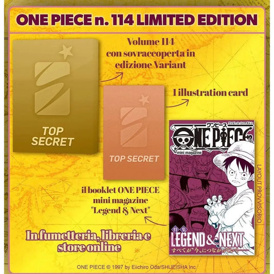 PREORDINE ONE PIECE 114 - LIMITED EDITION Variant Cover