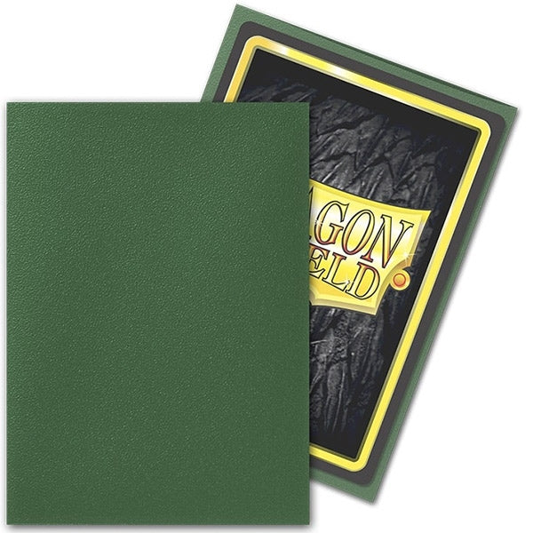 DRAGON SHIELD 100 BUSTINE STANDARD -  FOREST GREEN