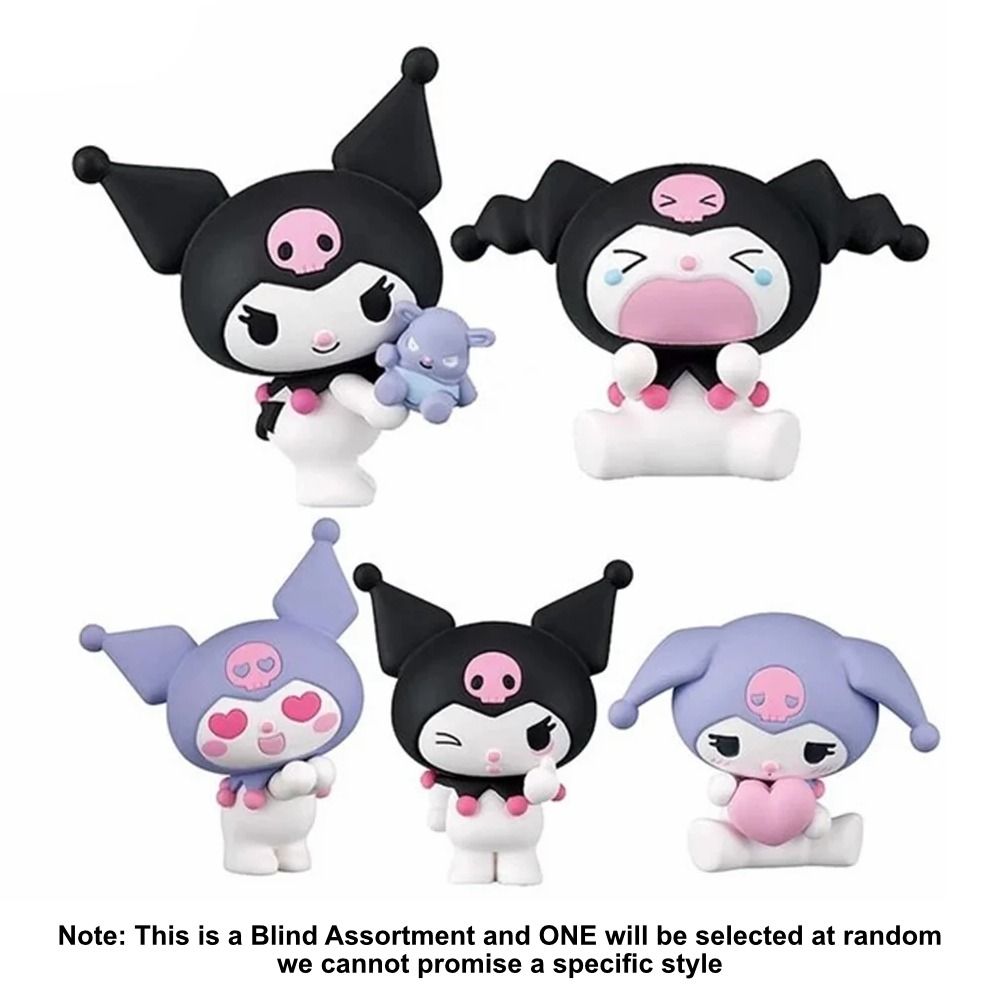 Sanrio Hello Kitty Statuine Bustine Mini Figures Kuromi 5 cm