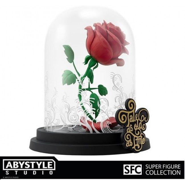ABYFIG040 - DISNEY: THE BEAUTY AND THE BEAST - SUPER FIGURE COLLECTION - ENCHANTED ROSE - STATUA 12CM