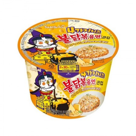 Samyang Buldak Instant Noodles ai 4 formaggi 110g