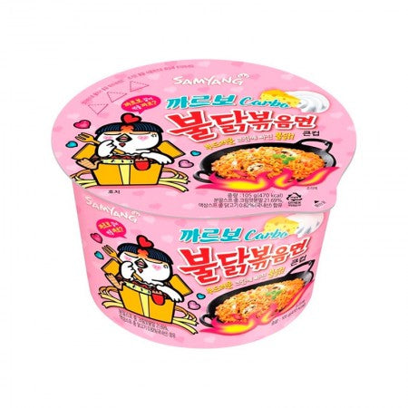 Samyang Buldak Instant Noodles alla Carbonara Hot Flavour Ramen 105g