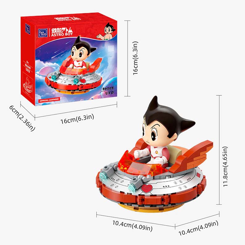 PAN86208 - ASTRO BOY FANTASTIC CAR - UFO