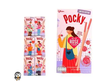Pocky Rose Limited Edition – Bastoncini alla Rosa 31g
