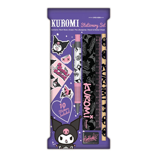 Sanrio Stationery Set 6-Pack Kuromi Set Cancelleria